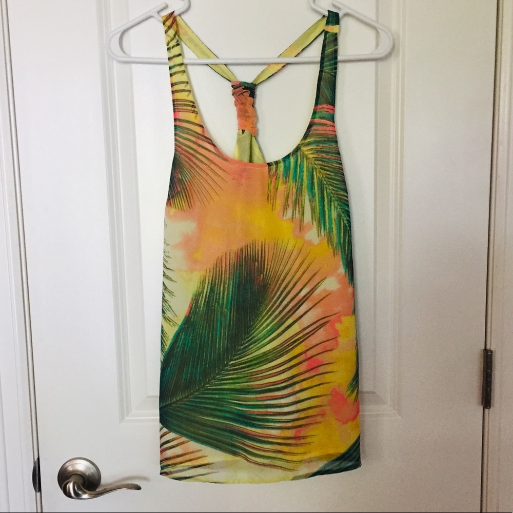 XS Old navy Palm tank